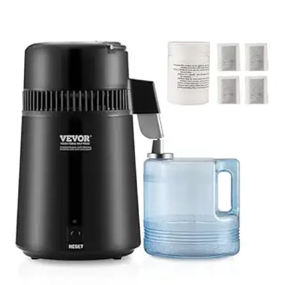 VEVOR 4L Water Distiller with Stainless Steel Interior