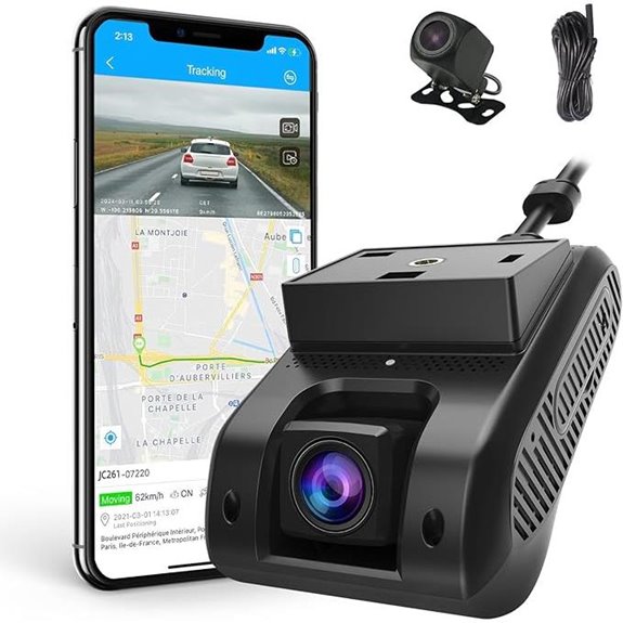4G Live Video Dash Cam with GPS and Alerts