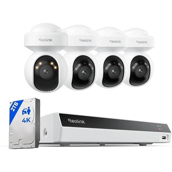 Reolink 4K Security Camera System with AI Detection