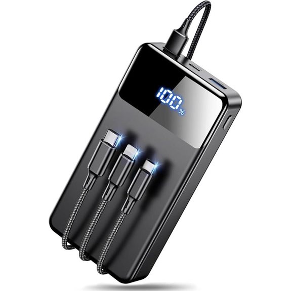 High-Capacity 60,000mAh Power Bank with Fast Charging