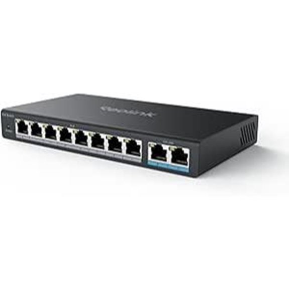 REOLINK PoE Switch with 8 PoE Ports and Uplink