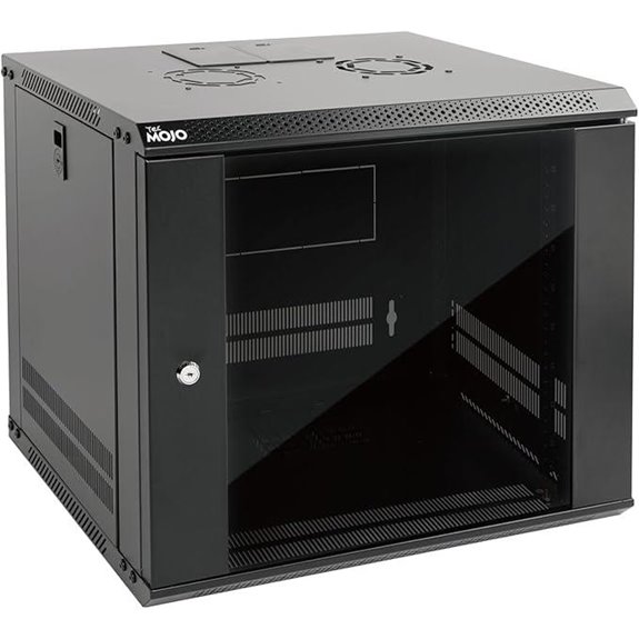 Tecmojo 9U Wall Mount Server Cabinet with Fan