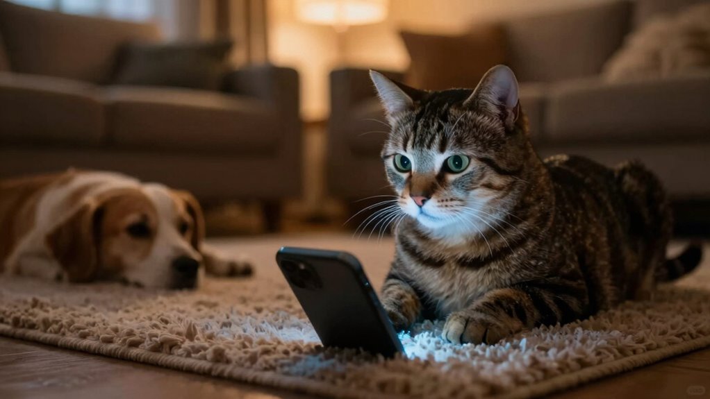 adjust screen brightness for pets