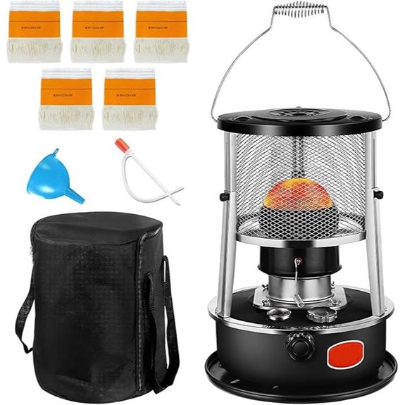 Kerosene Space Heater 9500 BTU/Indoor-Outdoor Adjustable