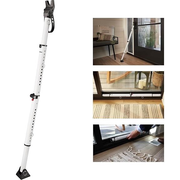 Master Lock Adjustable Sliding Door Stopper