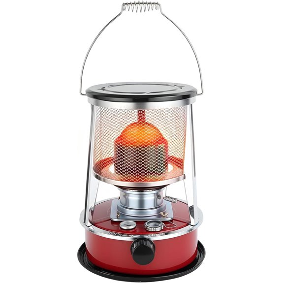 9000 BTU Kerosene Indoor Heater with Adjustable Height