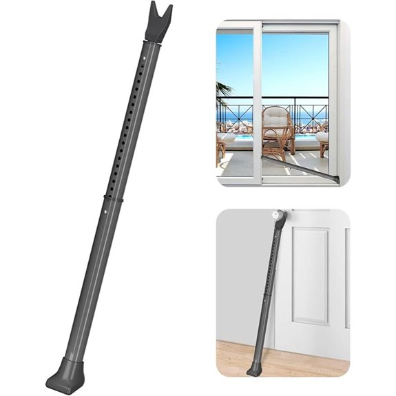 AceMining Adjustable Door Security Bar (1 Pack)