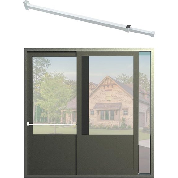Greatim Sliding Door Security Lock Bar (25.75-47.5)