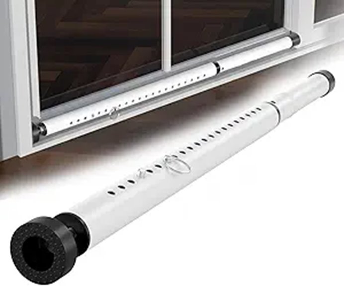 Adjustable Sliding Door Security Bar (17.5-50 inches)