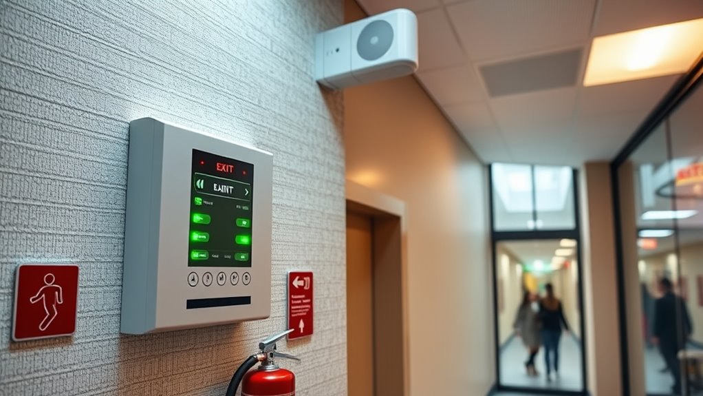 alarm systems support evacuations
