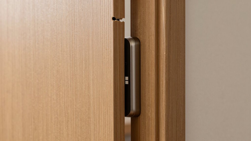 align hinges recalibrate lock