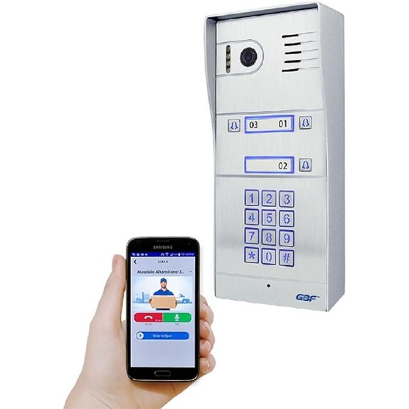 GBF Video Doorbell Intercom for Multi-Unit Apartments