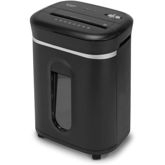 Aurora 14-Sheet Crosscut Shredder with 6-Gallon Bin