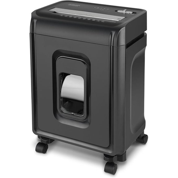 Aurora AU1085MA Micro-Cut Shredder with Wastebasket