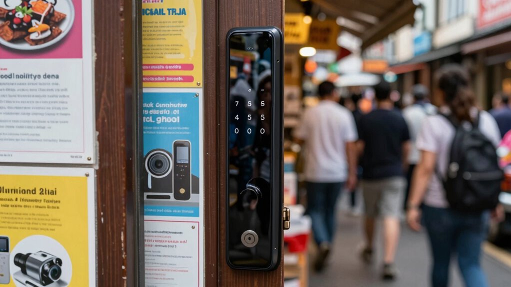 avoid busy distracting locations