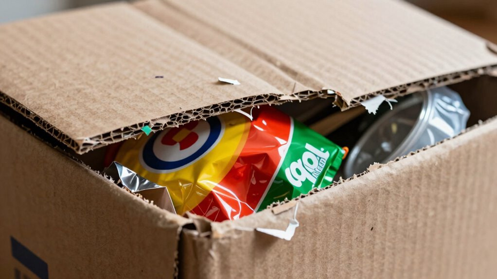 avoid non recyclable items