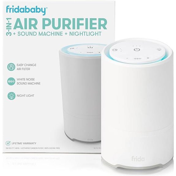 Frida Baby 3-in-1 Baby Air Purifier and Sound Machine