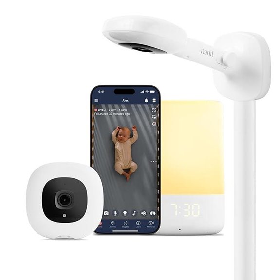 Nanit Essentials Baby Monitor with Wall Mount