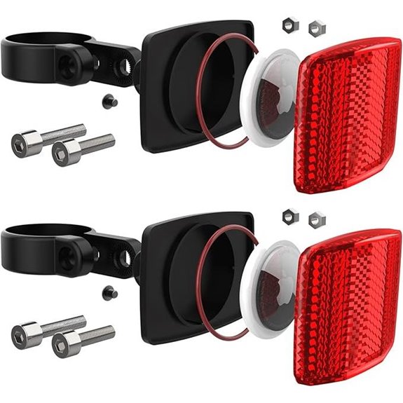 Airtag Bike Mounts (2 Pack) for GPS Tracking