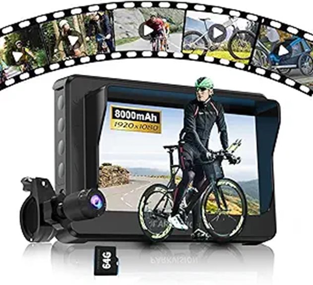 PARKVISION Bike Rear View Camera with Monitor