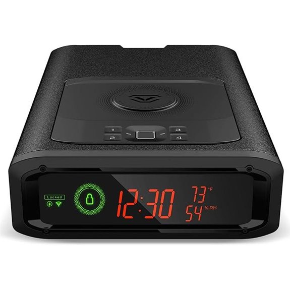VAULTEK Smart Station Biometric Safe with Wireless Charger