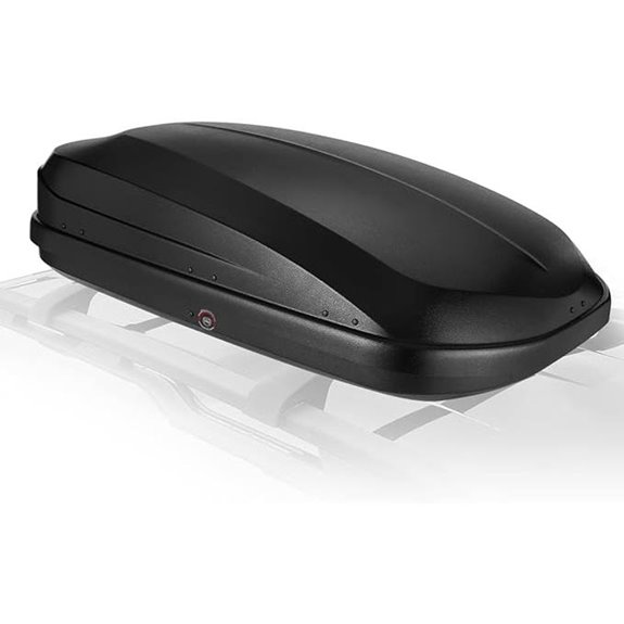 Auto Dynasty Roof Top Cargo Carrier 12.7 cu ft Black