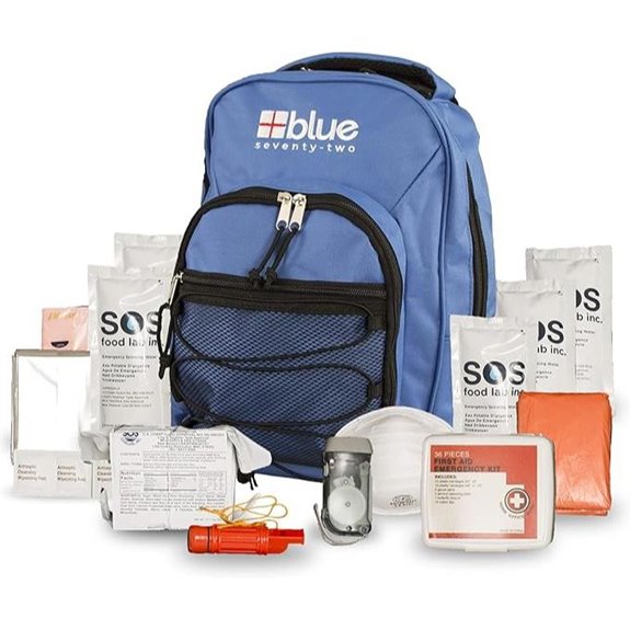 Blue Seventy-Two Emergency Survival Backpack Kit