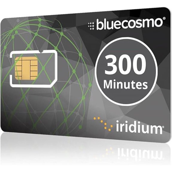 BlueCosmo Iridium Global Prepaid SIM Card