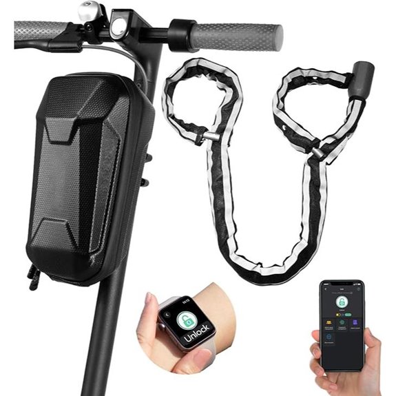 Anweller Smart Bluetooth Scooter Lock with Fingerprint