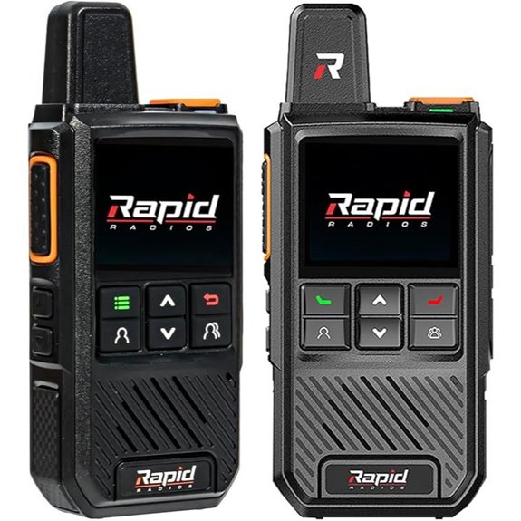 Nationwide LTE Walkie-Talkie Two-Way Radio Set