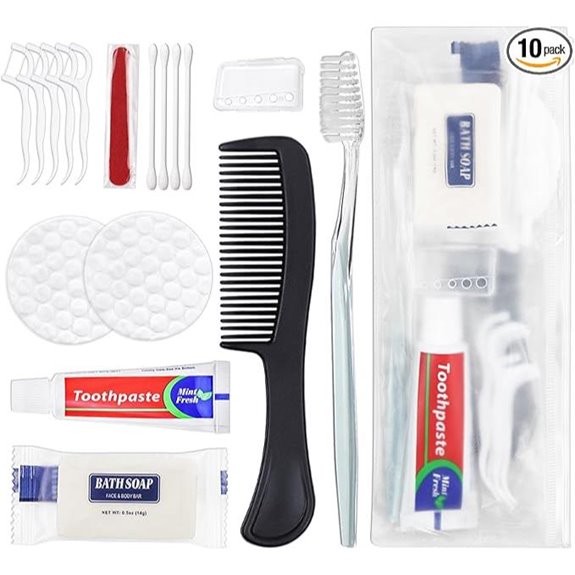 Bulk Personal Hygiene Kit with Toothbrushes and Supplies