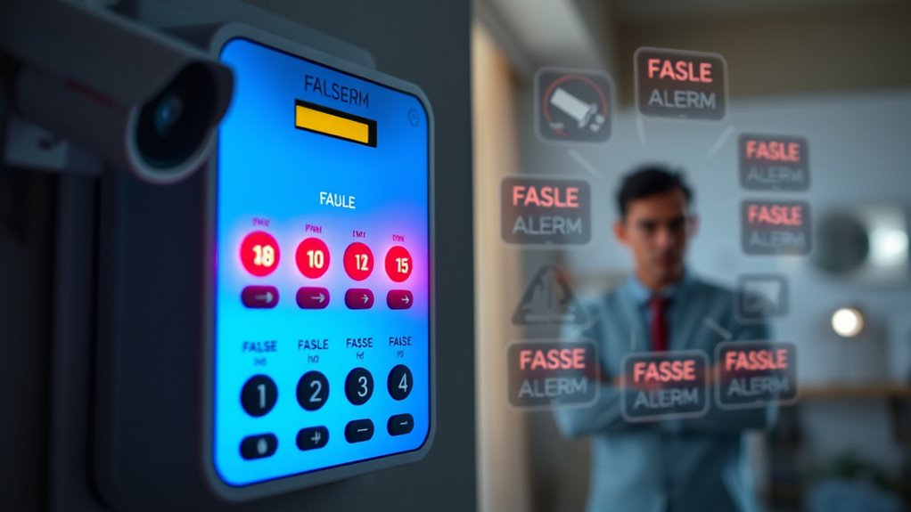 call professional for false alarms