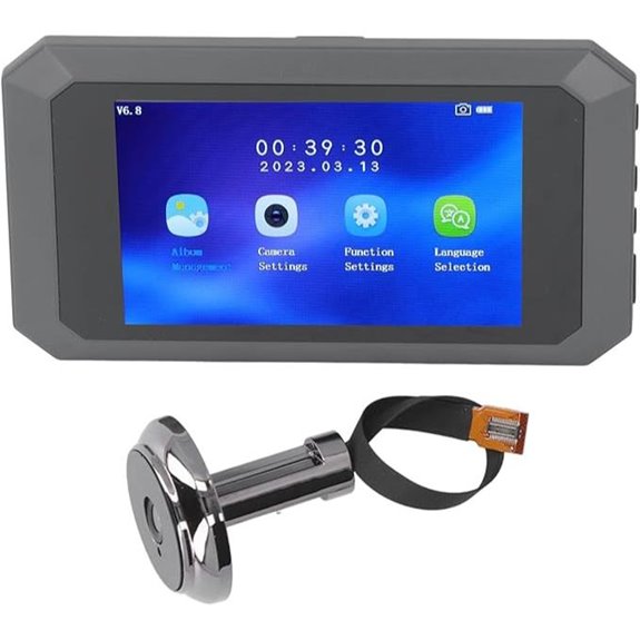 Pomya Peephole Camera with Monitor and Motion Detection
