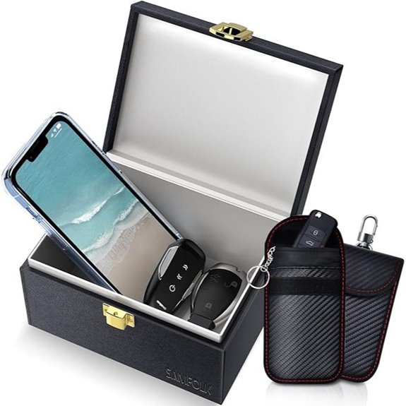 Samfolk Faraday Box & Bags for Car Keys