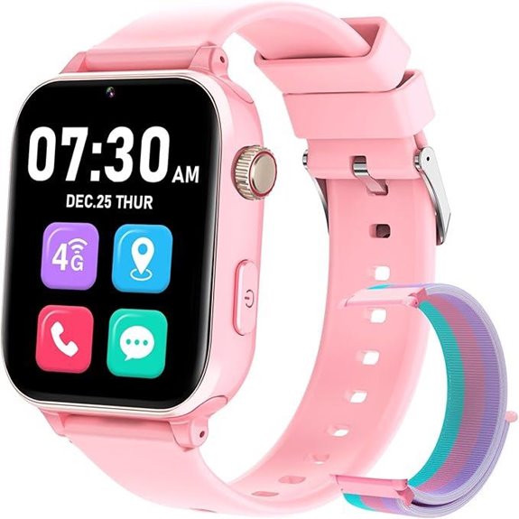 Kids Smartwatch with GPS Camera & SOS for Children