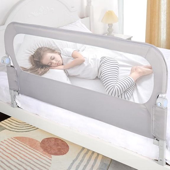 Toddler Bed Rail Guard for Twin to Queen Beds