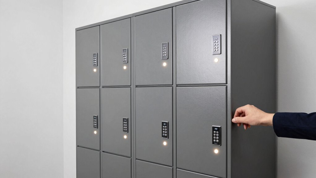 choose install secure lockers