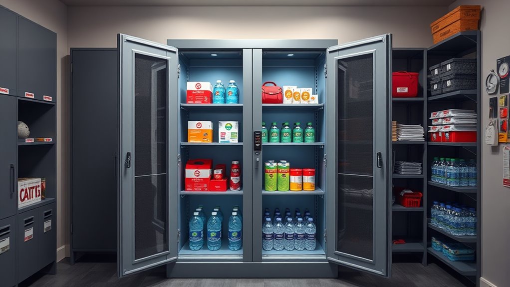 choosing secure storage cabinets