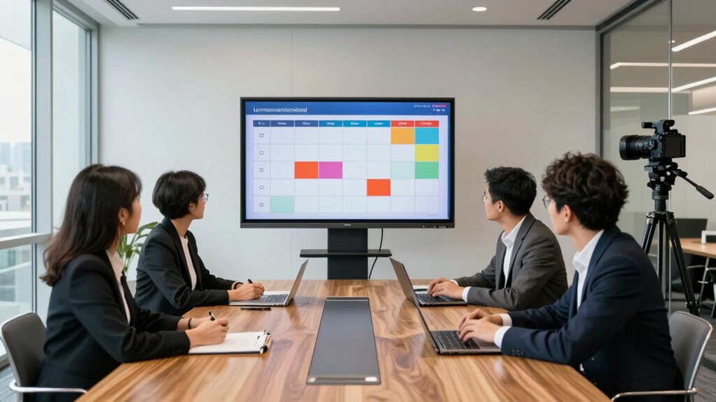 communicate lock schedules effectively