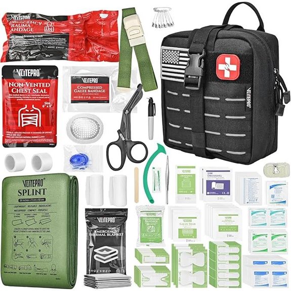 Advanced Trauma First Aid Kit for Emergency Camping