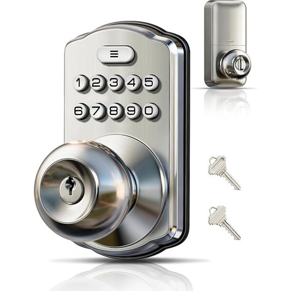 Veise Keypad Digital Door Lock with Handle