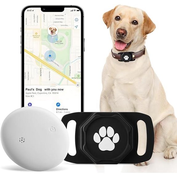 Smart Pet Tracker for Dogs with Holder Android Only