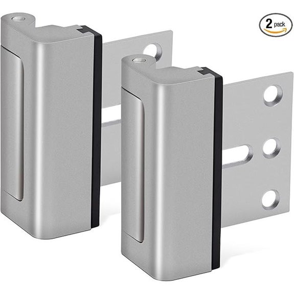 Home Security Door Lock 2 Pack Reinforcement Locks