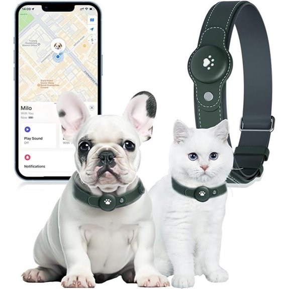 2-in-1 GPS Dog & Cat Tracker with Real-Time Location