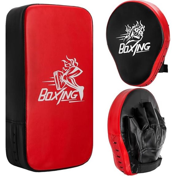 2-in-1 Boxing Mitts and Kick Pad Set