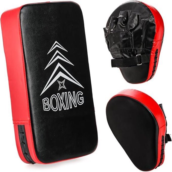 ZOOFOX 2-in-1 MMA Punching & Kick Pad Set