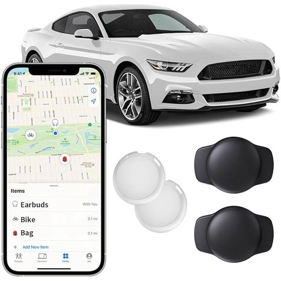 2 Pack GPS Car Tracker with Find My (iOS Only)