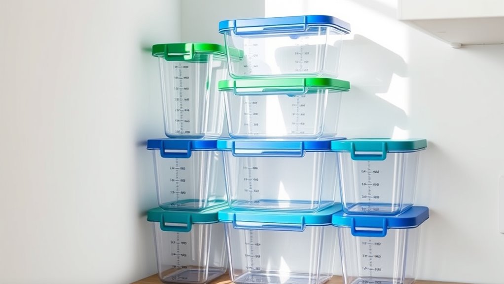 durable safe space efficient containers