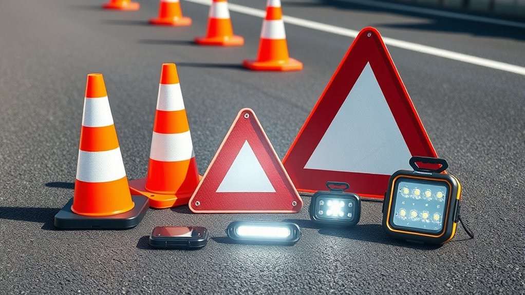 durable visible portable safety gear