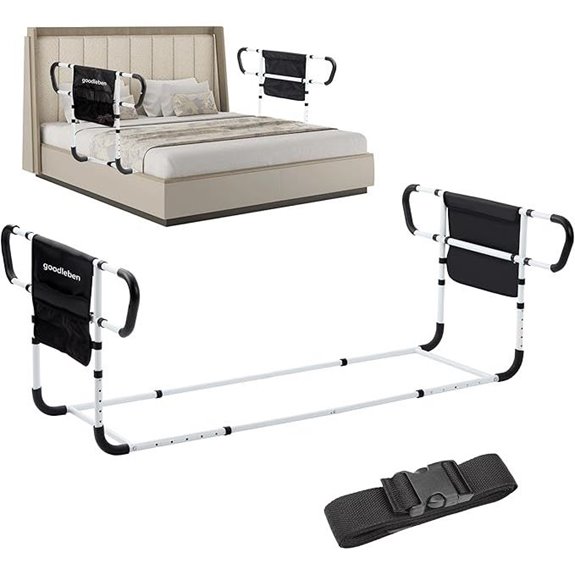Adjustable Bed Rail for Elderly Safety